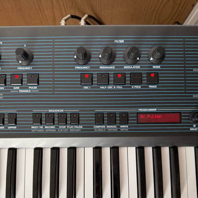 Behringer UB-Xa 16-Voice 61-Key Synthesizer 2023 - Present - Blue with Wood Sides image 5