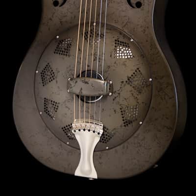 National Reso-Phonic NRP Black Rust B-Series 12 Fret 2023 Black Rust image 5