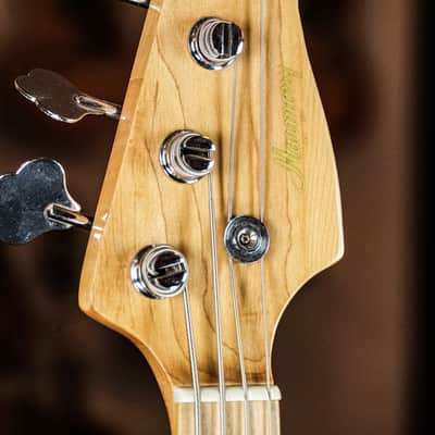 1980 Harmony Model H830S P-Bass sunburst image 3
