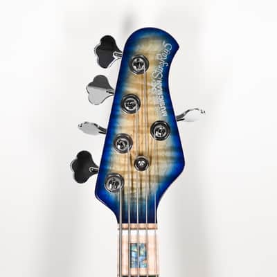 Ernie Ball Music Man BFR StingRay Special 5 HH Bass Guitar (No. 129/150)- Paua Blue Burst 2026 (K12085) image 8