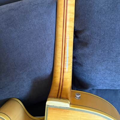 Sam Koontz 17” Archtop no sound holes very rare 1970’s image 8