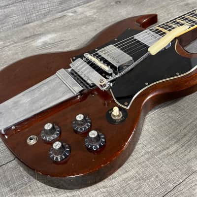 Gibson SG Standard with Maestro Vibrola 1970 - Cherry image 5