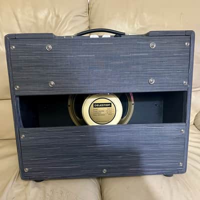 Morgan Custom Shop AC40 Deluxe 40w 1x12 Guitar Combo 2019 FLIGHTCASED - Twilight image 5