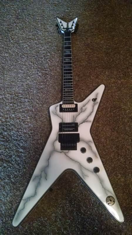 Washburn Dimebag Funky Munky ML 2008 White Lightning | Reverb