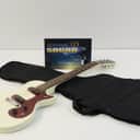 2007 Gibson Melody Maker Electric Guitar - Worn White w/ Gig Bag