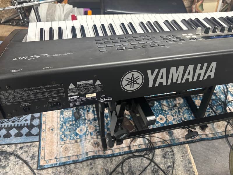Yamaha S80 Modular Synthesis Plug-in System 1999 - Black image 1