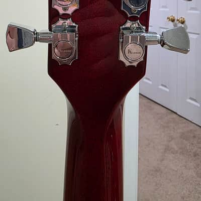 Gibson ES-335 Semi-Hollow Left-Handed Electric - Sixties Cherry image 6
