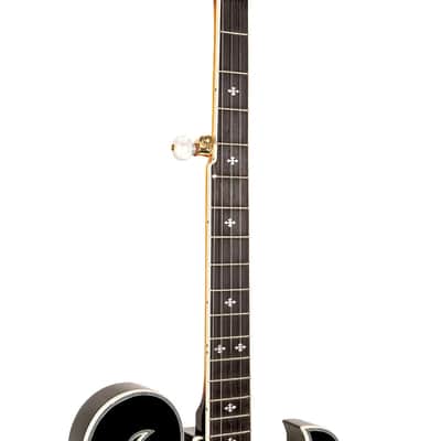 Gold Tone EBM-5 Solid Body Maple Top & Neck F-Style 5-String Electric Banjo w/Hard Case image 8