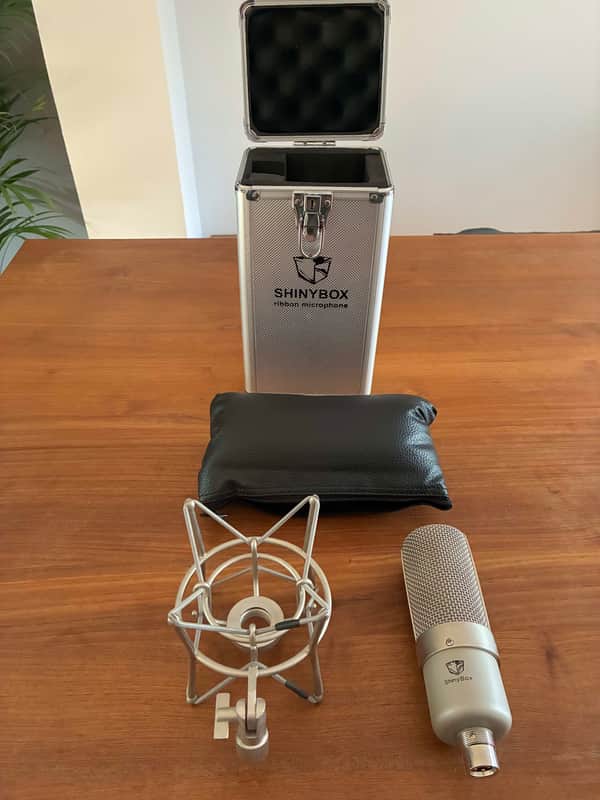 ShinyBox 46MXL Ribbon Microphone with Lundahl Transformer 2000s - Metal image 1