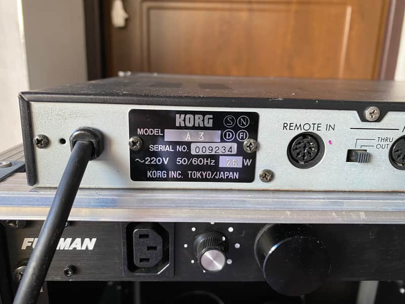 Korg A3 | Reverb