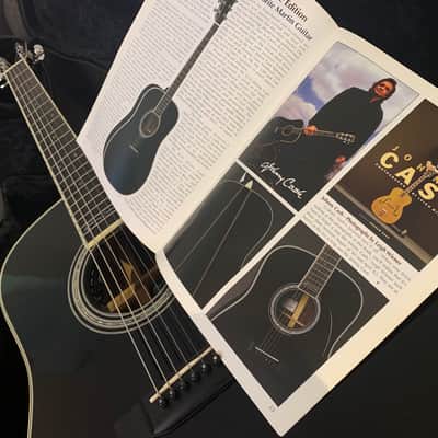 Martin D-35 Johnny Cash 2006 - Present - Black image 8