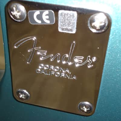 2014 Fender USA Adam Clayton Jazz Bass Sherwood Green - U2 * First Year Made image 10