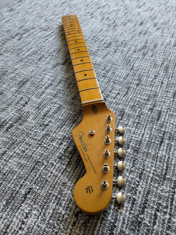 2024 Fender 70th Anniversary American Vintage II '54 Stratocaster Maple Guitar Neck w/ Tuners image 1