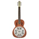 Gretsch G9210 Boxcar Square-Neck Resonator Right Handed Guitar with Padauk Fingerboard and Ampli-Sonic Diaphragm (Natural, 6-String)