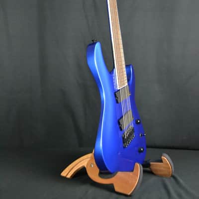 Jackson Jackson X Series Soloist Archtop SLAT7 Fan Fret - Metallic Blue image 5