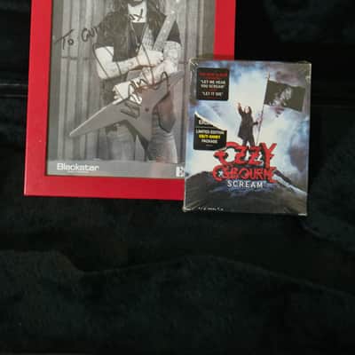 ESP Gus G Signature – Made in Japan – Personally Owned by Gus G – Signed by Gus G & Ozzy Osbourne image 5