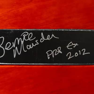 PRS SE Bernie Marsden Signature Electric Guitar, Signed Backplate - Sunburst with Gig Bag - Used image 8
