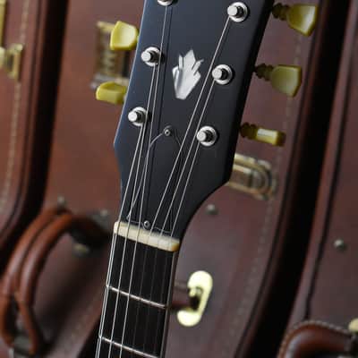 1973 Gibson ES-335 Custom Colour Factory Black w/Bigsby MOD – T-Tops & OHSC, RARE image 16