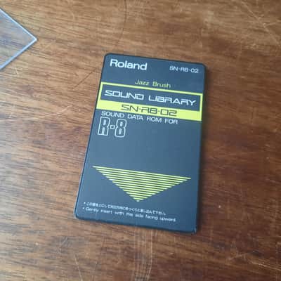 Roland SN-R8-02 Jazz Brush rom card for R8 image 2
