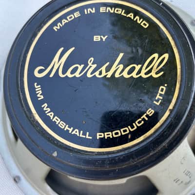 Marshall Celestion 12" Speaker 16 Ohm Late 70s - Made in England Black image 1