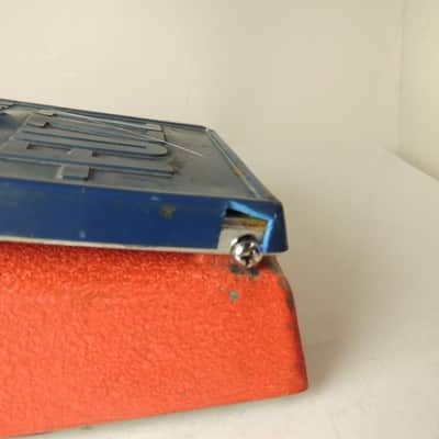 Vintage Univox Super Fuzz Effects Pedal Original Orange Made in Japan Shin Ei image 8
