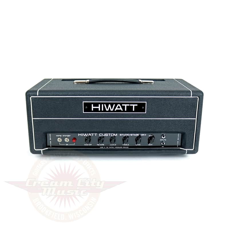 2004 Hiwatt Custom SSH Studio/Stage MK II 40/20W Boutique Tube Amp Head image 1