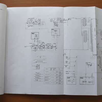 Immagine Yamaha A-55 Electone Service Manual & Schematics - Technical Repair Guide - Vintage - 3
