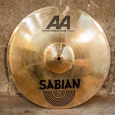 Sabian 15" AA Sound Control Crash Cymbal 2006 - 2010