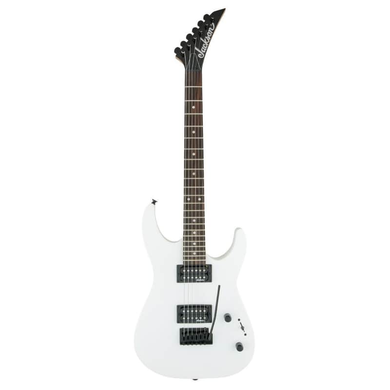 Jackson JS Series Dinky JS11 6-String Right-Handed Electric Guitar with Poplar Body and Amaranth Fingerboard (Snow White) image 1