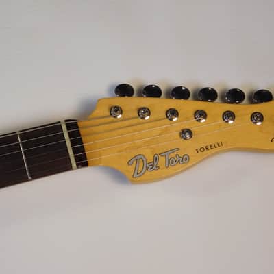 2025 Del Toro Guitars  Torelli - White Marble Nitro image 7