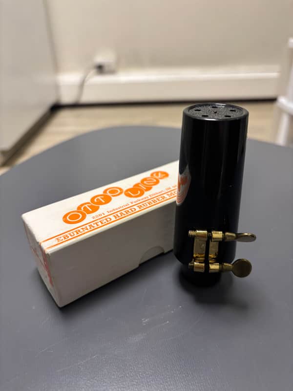 Otto Link OLR-402-7* Hard Rubber Alto Saxophone Mouthpiece image 1