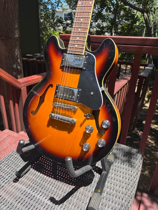 Epiphone ES-339 2012 - Vintage Sunburst with Hard Case image 1