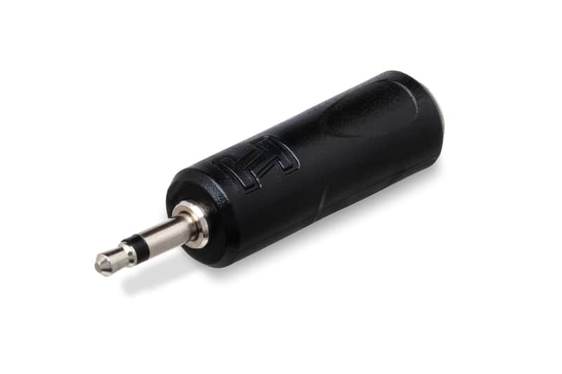 Hosa GMP-113 1/4 inch TS Female to 3.5mm TS Male Adapter image 1