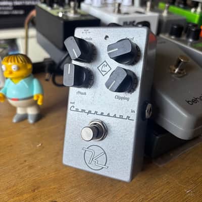 Silver Keeley KCOMP+ Compressor Plus Guitar Effects Pedal image 1