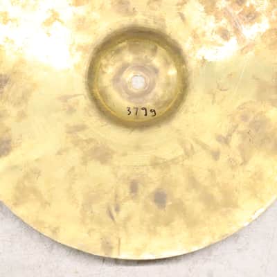 Japanese 12" Hi Hat Cymbals Pair Vintage 1960's 374g/379g image 13