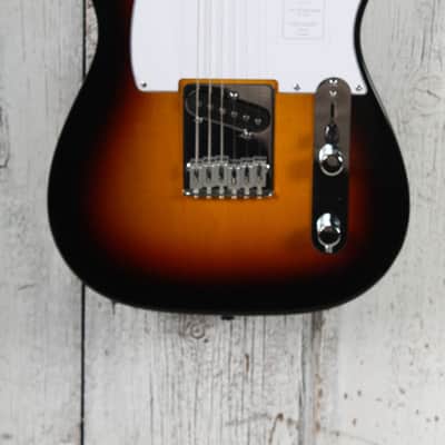Fender Standard Telecaster Solid Body Electric Guitar 3-Color Sunburst Finish image 1