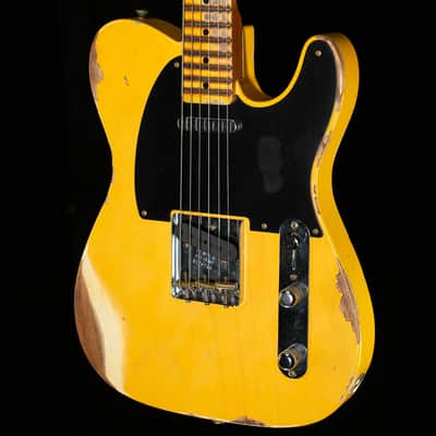 Fender Custom Shop LTD 1953 Telecaster Heavy Relic Nocaster Blonde (685) image 1
