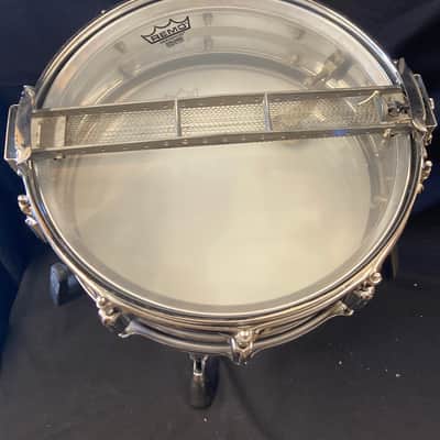 Rogers - 5x14" Dyna-Sonic Snare Drum 1968-1971 - Chrome Over Brass image 11