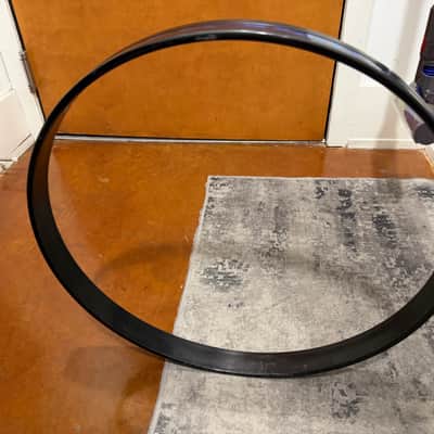 Generic 20” Bass Drum Hoop with Blue Onyx Wrap Inlay image 6