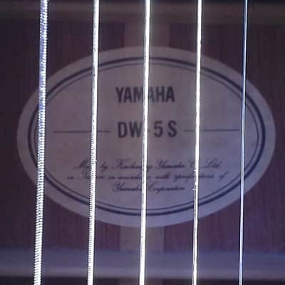 Rare Vintage Yamaha DW-5S Solid Sitka Spruce Acoustic Guitar | Reverb