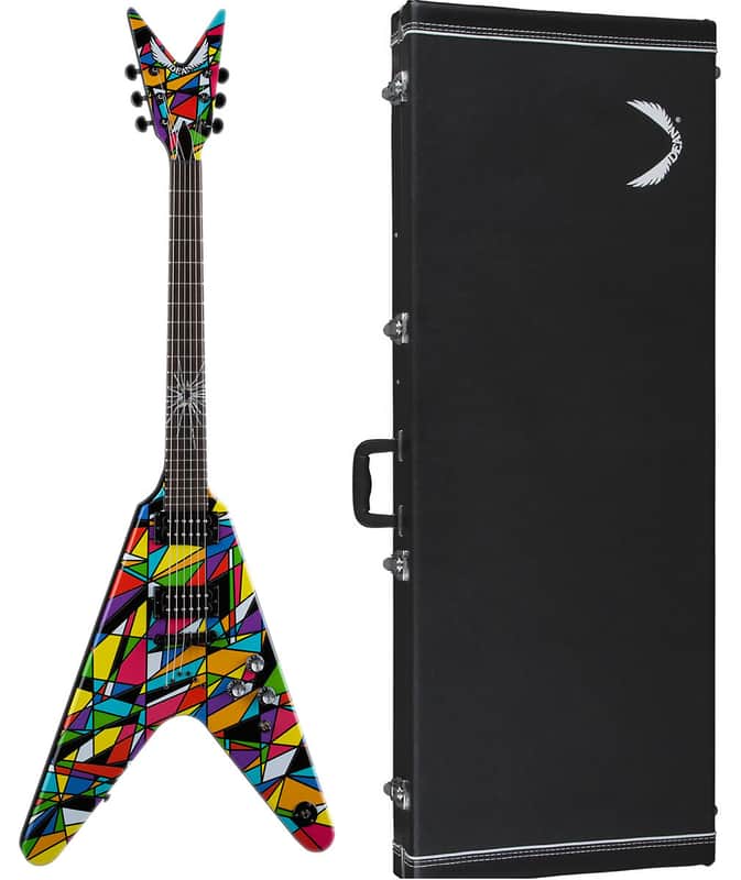Dean Michael Schenker Kaleidoscope V Guitar with Hardshell Case image 1
