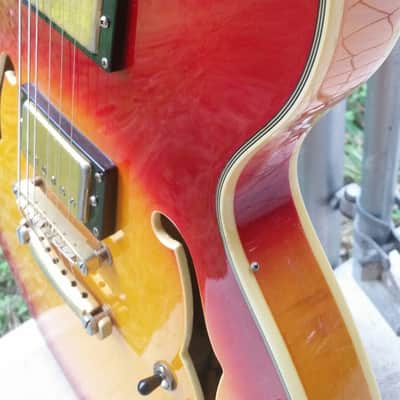Samick SAT 650 Artist Edition ES335 Guitar OHSC image 6