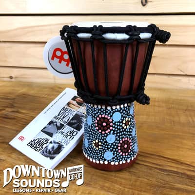 African Djembe XX Small Flower image 1