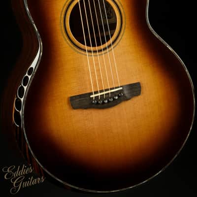 Kevin Ryan Paradiso Grand Concert - Western Red Cedar & Figured Rosewood image 6