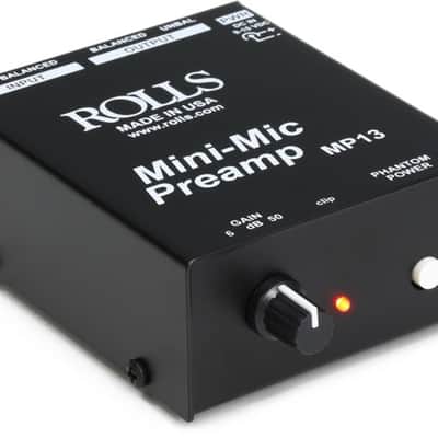 Rolls MP13 1-channel Mini-mic Preamp image 2