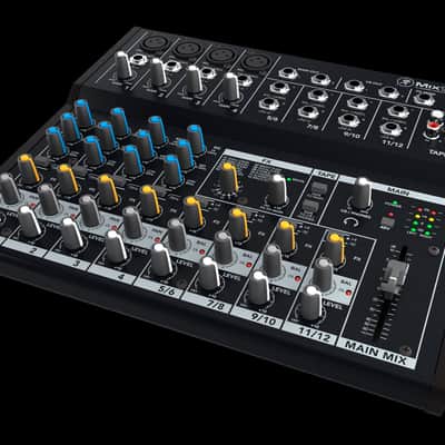 Mackie "Mix12FX" 12-CHANNEL COMPACT MIXER WITH EFFECTS image 3