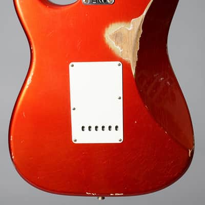 Fender Custom Shop '58 Stratocaster Relic 2023 - Faded Candy Apple Red image 5