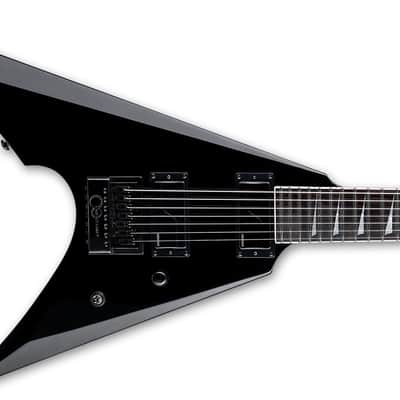 ESP LTD Arrow-1007 Baritone Evertune Black image 1