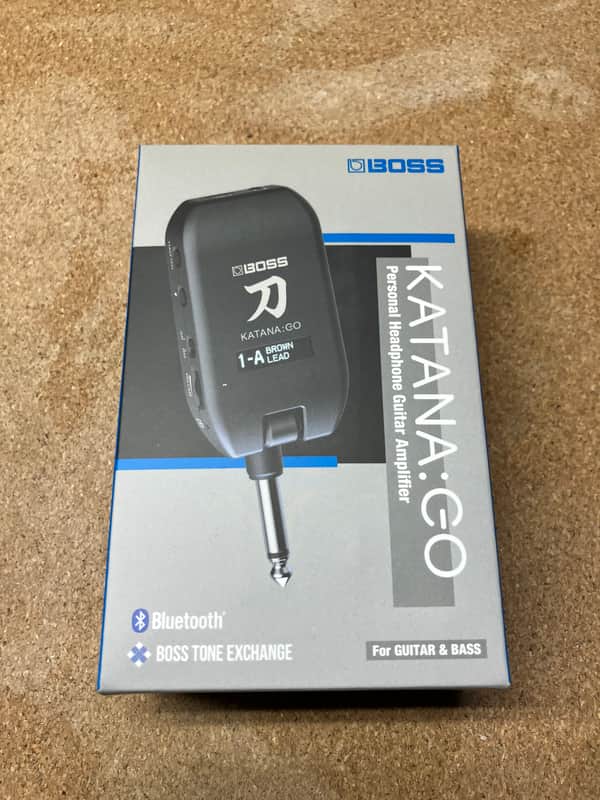 Boss KATANA:GO V2 Personal Headphone Guitar Amplifier 2025 - Present - Black image 1
