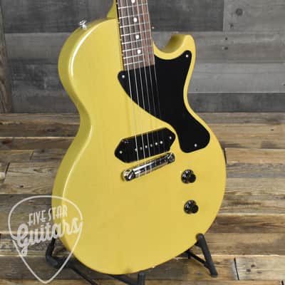 Gibson Les Paul Jr. - TV Yellow with Hardshell Case image 9